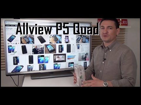 UNBOXING & REVIEW - ALLVIEW P5 Quad  (www.buhnici.ro)