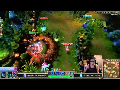 Salce plays Lissandra vs Ahri mid lane