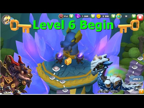 Level 6 Begin Divine Party Foul Castle Event-Dragon Mania legends | Hatched Fourth River Dragon