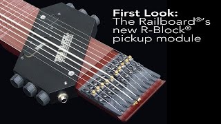 Video thumbnail for Chapman Stick Railboard pickup - meet the R-Block™ by stickplayers