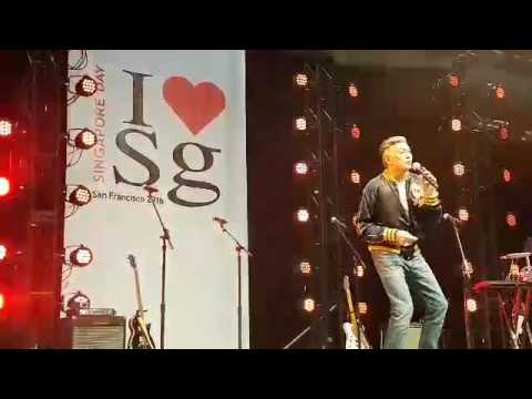 Singapore Day in San Francisco: Dick Lee performs a medley of songs