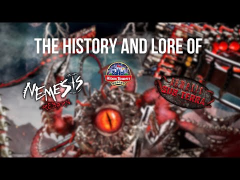 Nemesis Reborn Full History And Lore | Including Nemesis Sub Terra | Alton Towers