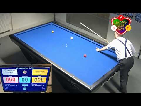 3. OeM 5 Kegel Billard   1/2  Finale   JODL   vs.    ZINSMEISTER
