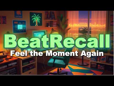 Endless Miami 1980s Dream Room — Chill Synth Music for Focus & Relax