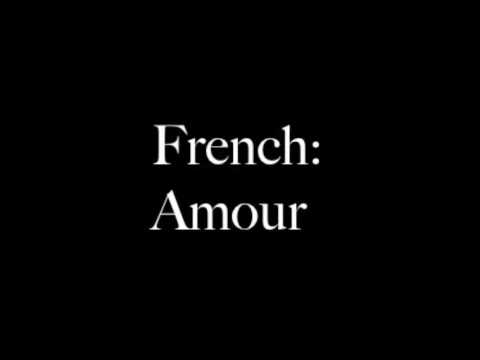 how to say love in 12 different languages