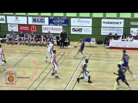 Highlights: Täby Basket - Solna Branten Basketettan 20130217