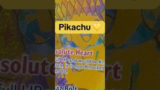 PIKACHU 💛 #pokemon #pokemonchannel #pokemoncards #shortspokémon