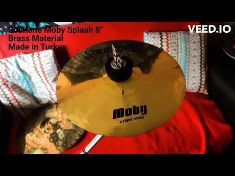 Soultone Moby Splash Cymbals 8" Sound Test