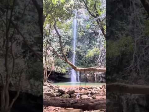 Cachoeira da Gordura serra da Canastra MgPegamos a motoka Himalayan 450