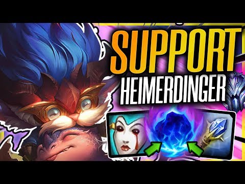 HEIMERDINGER SUPPORT SHOULD BE META! (#1 SNEAKILY OVERPOWERED PICK!) - League of Legends