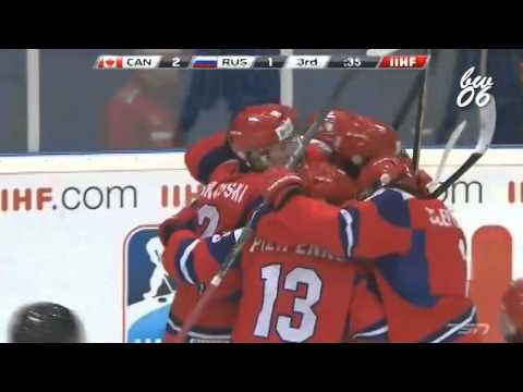 2014.04.22 - IIHF U18 - Vladislav Kamenev Goal (A: Sleptsov, Pilipenko)