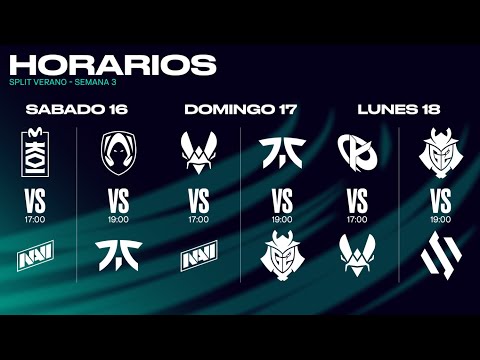 JORNADA 6 - LEC - VERANO 2025 - LEAGUE OF LEGENDS
