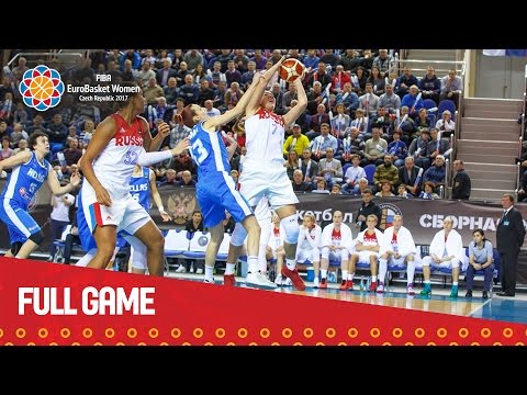 Russia v Greece - Full Game - Qualifier - EuroBasket Women 2017