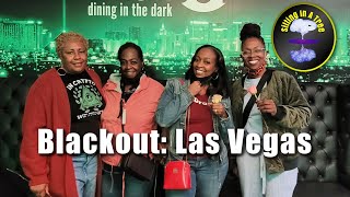 Taking My Mom to Blackout Dine in the Dark Las Vegas *she freaks out*