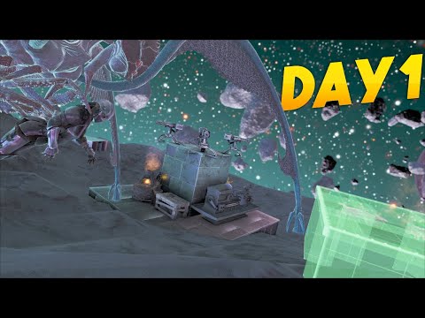 SOLO Claiming The Most Broken Base Location Day 1 - ARK