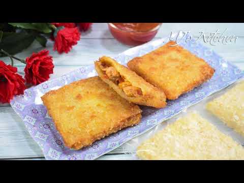 , title : 'Crispy Chicken Pockets - Make & Freeze Recipes - Ramadan Recipes for Iftar - Frozen Snacks'
