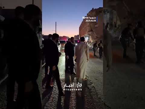 Syrian President Ahmed al-Sharaa visits Idlib countryside