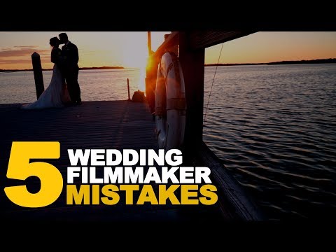 5 Mistakes Beginner Wedding Filmmakers Make