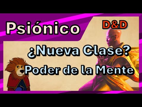 NUEVA clase Beta de D&D 2024 el Psiónico