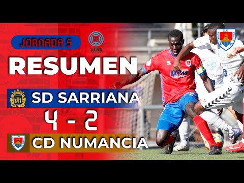 Resumen S.D. Sarriana | 4-2 | C.D. Numancia