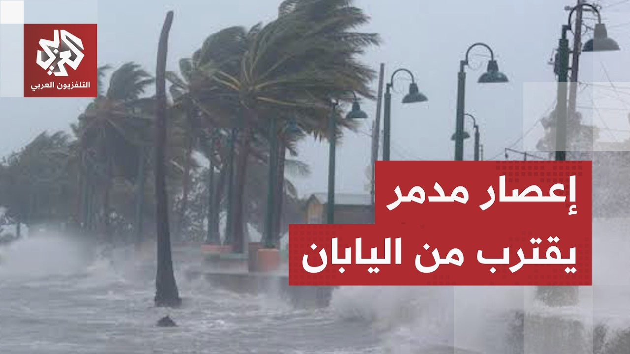 موسم الأعاصير يقسو على اليابان.. إعصار دولفين يعزل جزيرة أوكوناوا عن العالم و