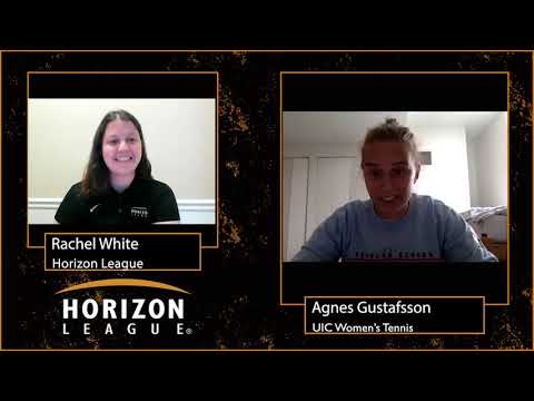 Interview with UIC Women's Tennis Freshman Agnes Gustafsson