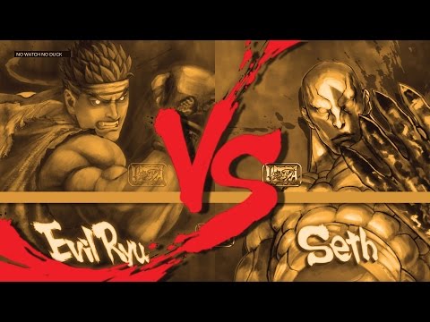 HeadedGlobe25 (Evil Ryu) vs USF4 YUUSHIN (Seth) USF4 ranked match