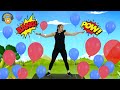 BALLOON POPPING WORKOUT GAME Ages 3 8 Tabata Kids Workouts