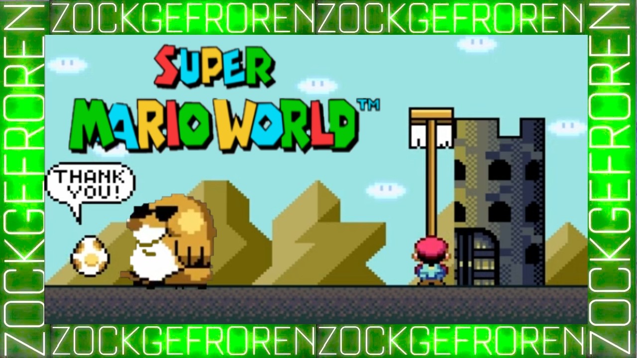 #03 Super Mario World - zu zweit über Stock und über Stein! oder Schokolade...