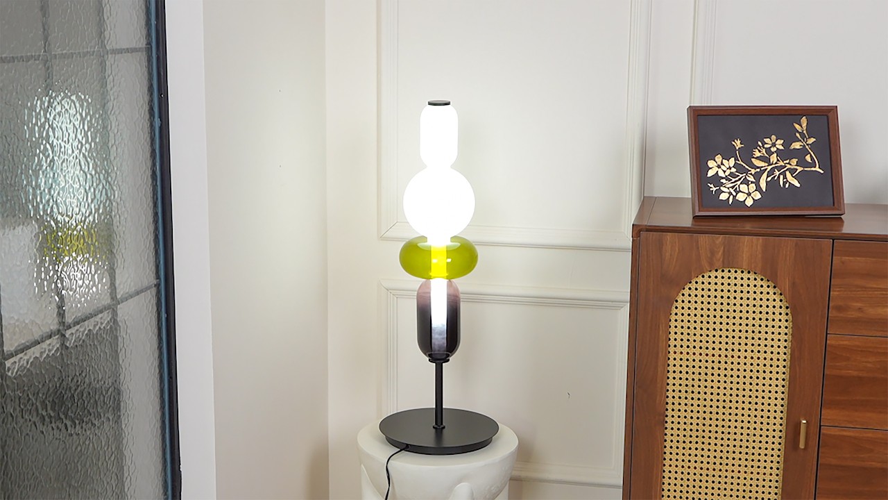 Candied Glass Table Lamp video 1