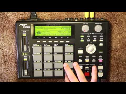 MPC 1000 Chopping samples simple tutorial.