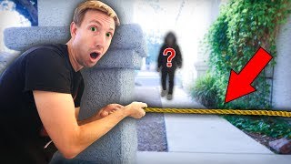 CAUGHT HACKER BREAKING INTO ABANDONED SAFE HOUSE on Camera (Secret Mystery Box Treasure Found)
