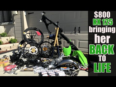 EPIC $800 KX125 resurrection - 2 stroke dirt bike build!