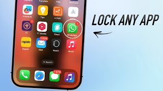 How To Lock Apps On iPhone in just 3 Minutes!