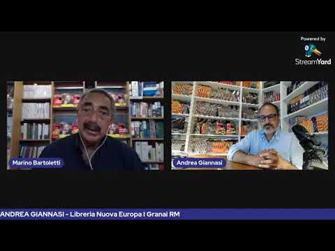 Marino Bartoletti presenta in streaming "La cena degli dei" con Andrea Giannasi