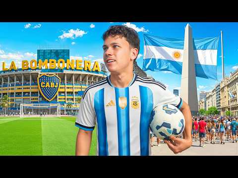 I'm discovering football in Argentina (crazy atmosphere in the stadiums)
