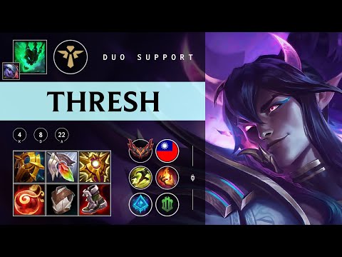 Thresh Support vs Senna - TW Grandmaster Patch 25.23
