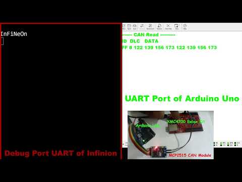 XM4700 Relax kit CAN UART Communication