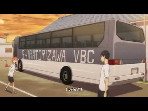 Hinata and Kageyama getting lost at shiratorizawa's academy | Haikyuu!!