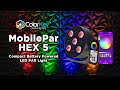 ColorKey  Mobile Par Hex 5 | Compact Battery Powered LED PAR Light