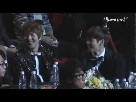 121119 대중문화가요상 종현 온유 Jonghyun & Onew