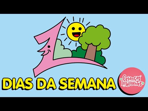 DIAS DA SEMANA - www.criancasinteligentes.com.br - WhatsApp 11 970676929