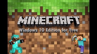 How To Fully Permanent Unlock Minecraft Bedrock /Windows 10 Edition For Free.10000% Working Real.