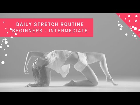 8 MINUTE DAILY STRETCH ROUTINE with CHLOE BRUCE | ultimate follow along daily stretch routine