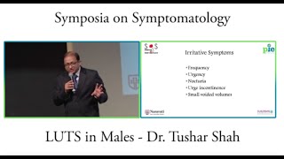 SOS #1 – LUTS in Males – Dr. Tushar Shah – 5/6