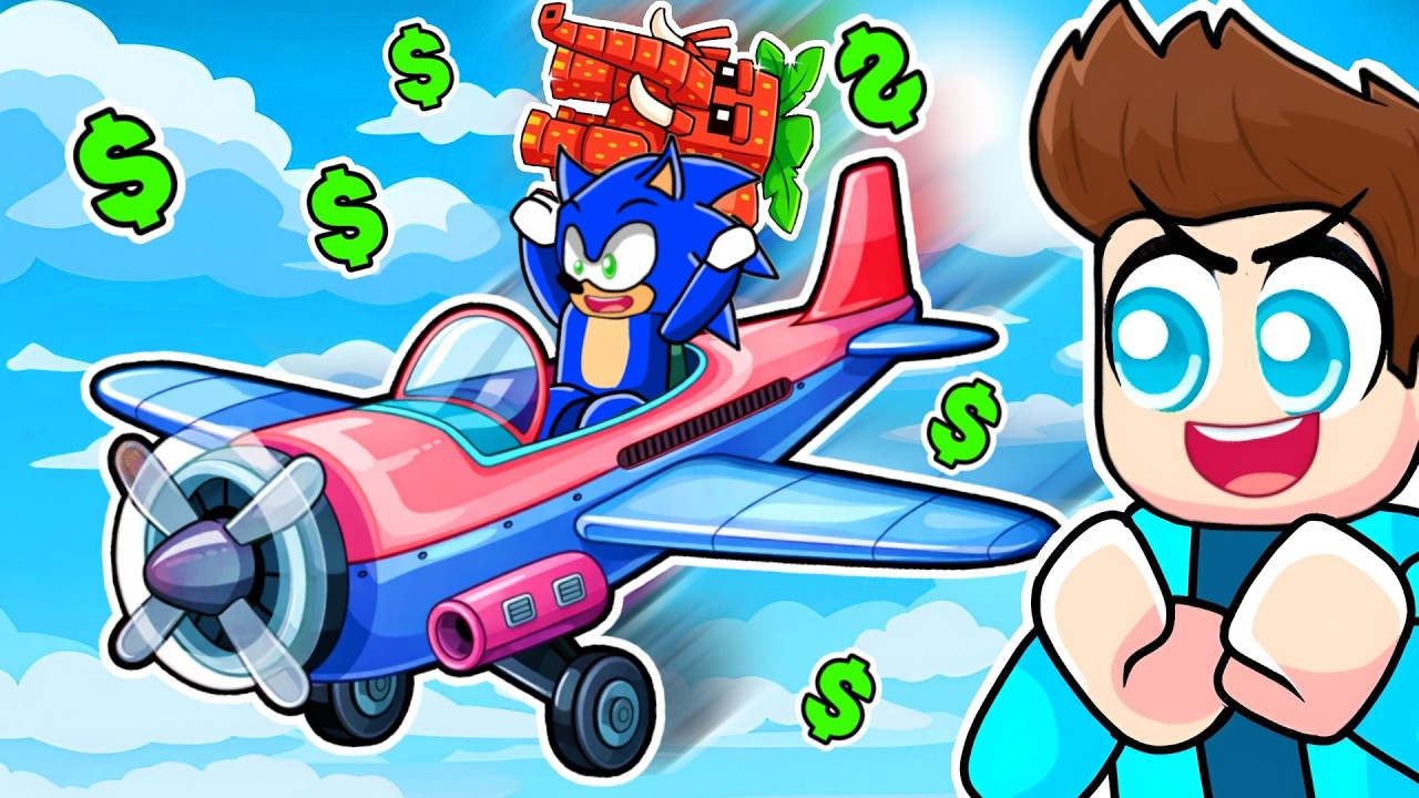 BUILD PLANES TO RESCUE BRAINROTS IN ROBLOX | ENGLISH