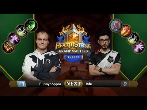 Bunnyhoppor vs Rdu | 2021 Hearthstone Grandmasters Europe | Semifinal | Season 2 | Week 3
