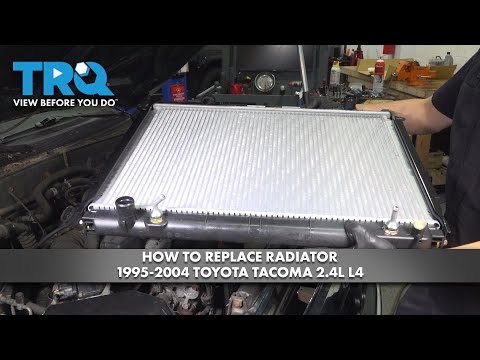 How to Replace Radiator 1995-2004 Toyota Tacoma 2.4L L4