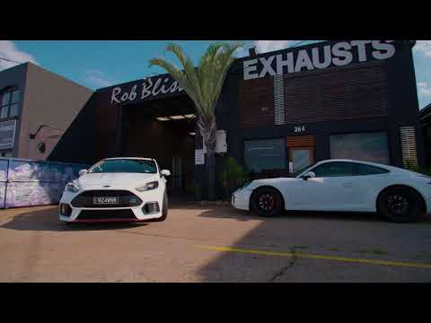 XFORCE Focus RS Performance Exhaust System fitted by Rob Bliss Exhaust