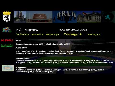 FC Treptow Kader 2012-13 Kreisliga A 4 Abteilung